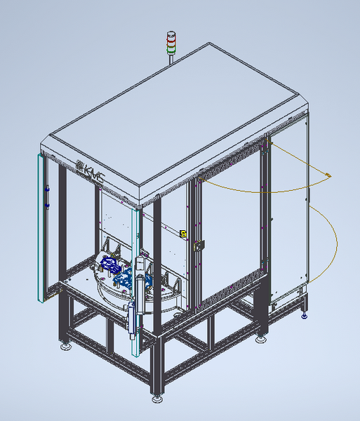 Standard Laserzelle (Halbautomatisch)